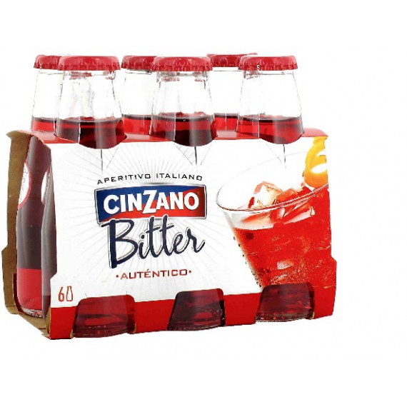 BITTER SODA "CINZANO" 10CLx6