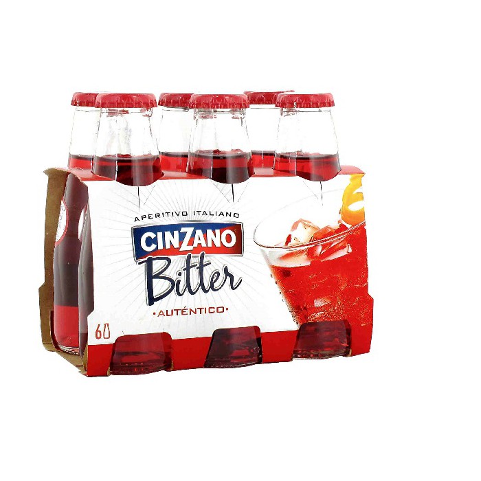 BITTER SODA "CINZANO" 10CLx6